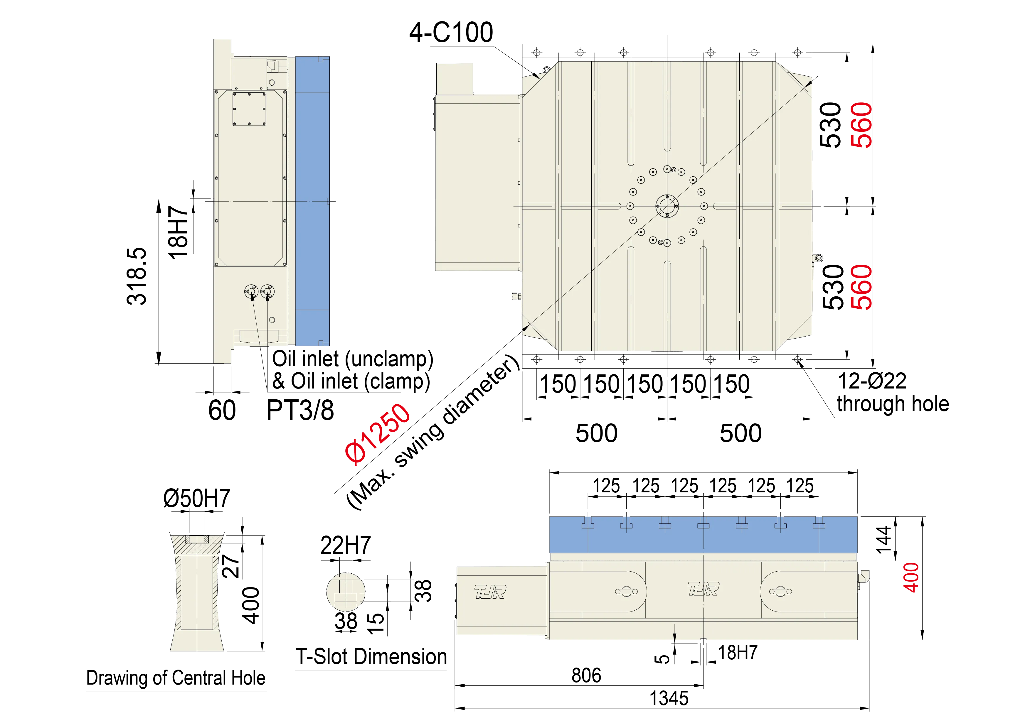 HHI-1000x1000 - Product Dimension dimensions
